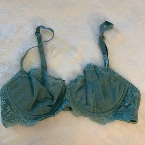 Victoria Secret Sea Foam Green Push Up Bra